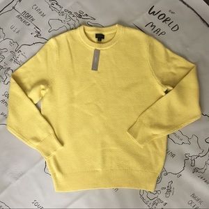 J. Crew Crewneck Sweater Cotton Moss Stitch